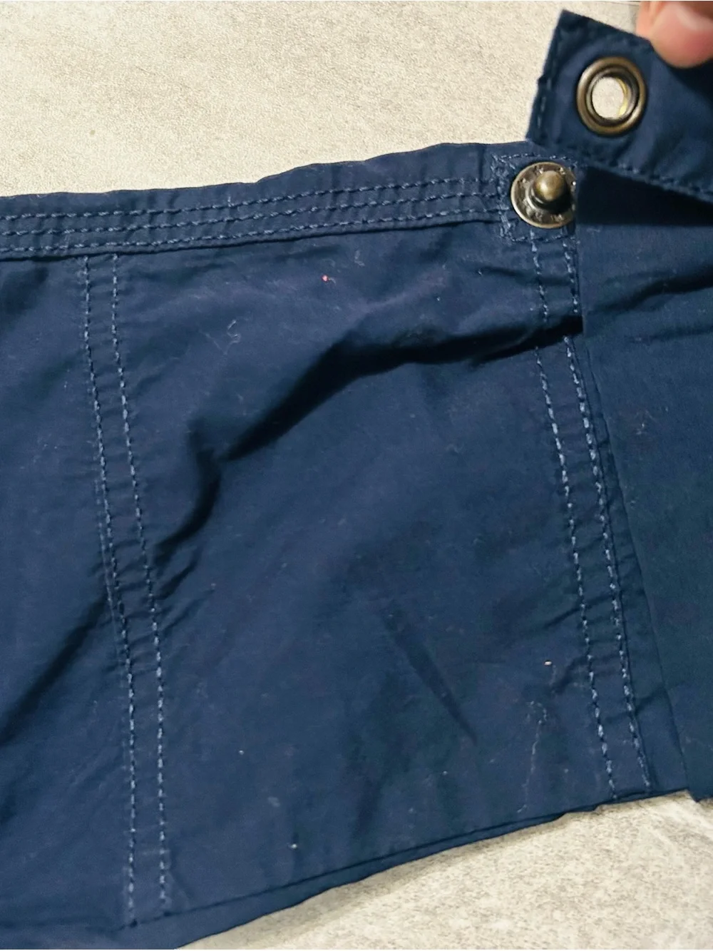 Gymboree Navy Blue Ribbed Waist Joggers
